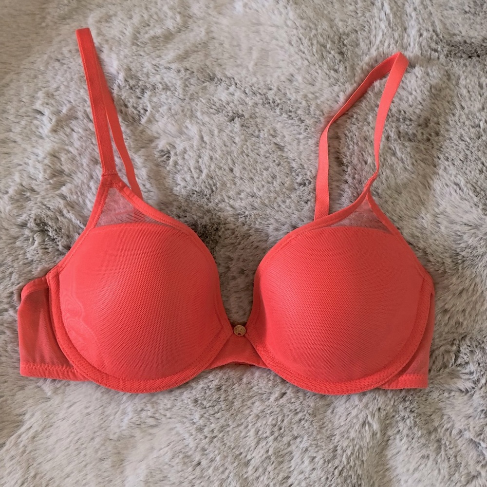 Natori Highlight T-shirt Bra 32C Coral